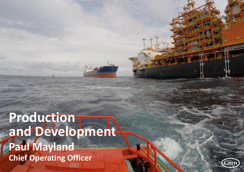 Half Year Results Presentation – Cairn Energy Plc – slide 8