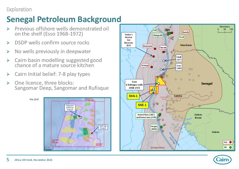 Africa Oil Week – Cairn Energy Plc – slide 4