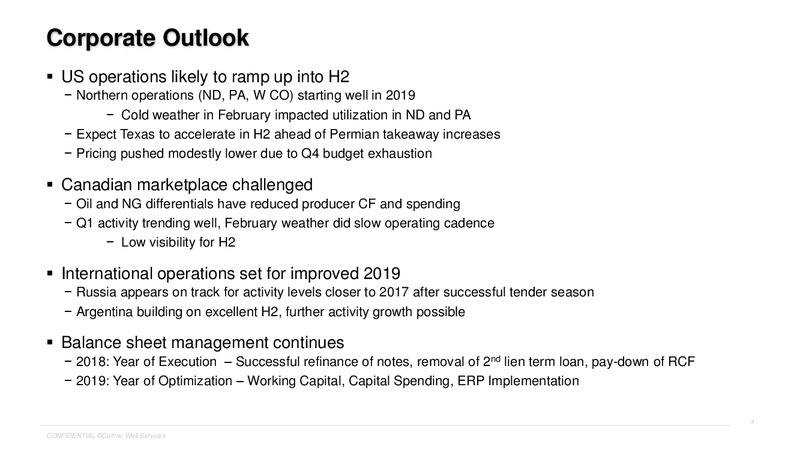 Q1 2018 Corporate Presentation – Calfrac Well Services Ltd. – slide 3
