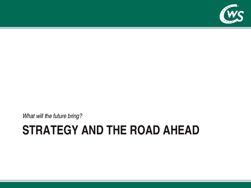 MAY 2015 ANNUAL GENERAL MEETING – Calfrac Well Services Ltd. – slide 12