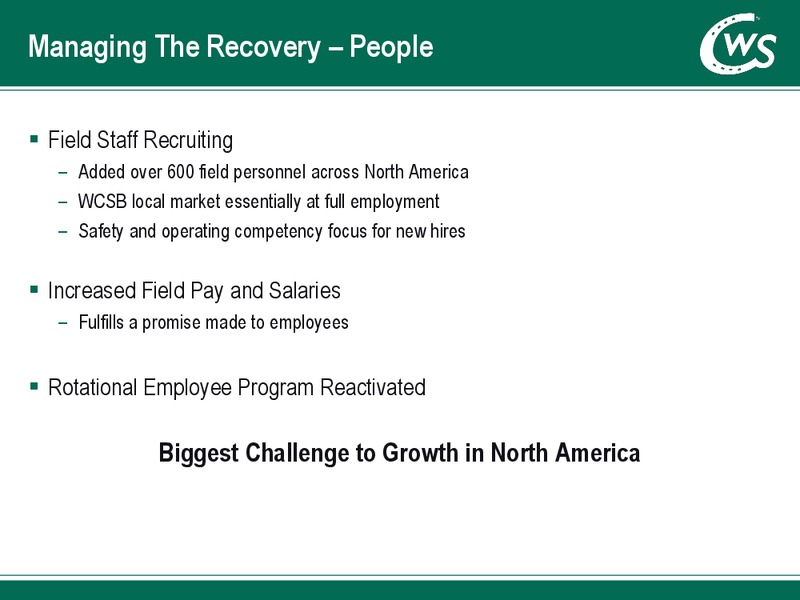 Q3 2017 Investor Presentation – Calfrac Well Services Ltd. – slide 10