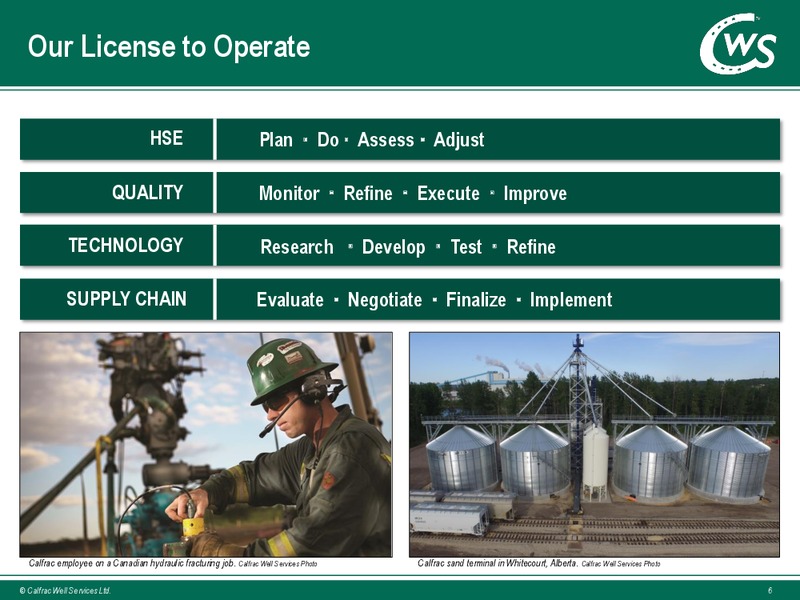 FirstEnergy Energy Growth Conference – Calfrac Well Services Ltd. – slide 5
