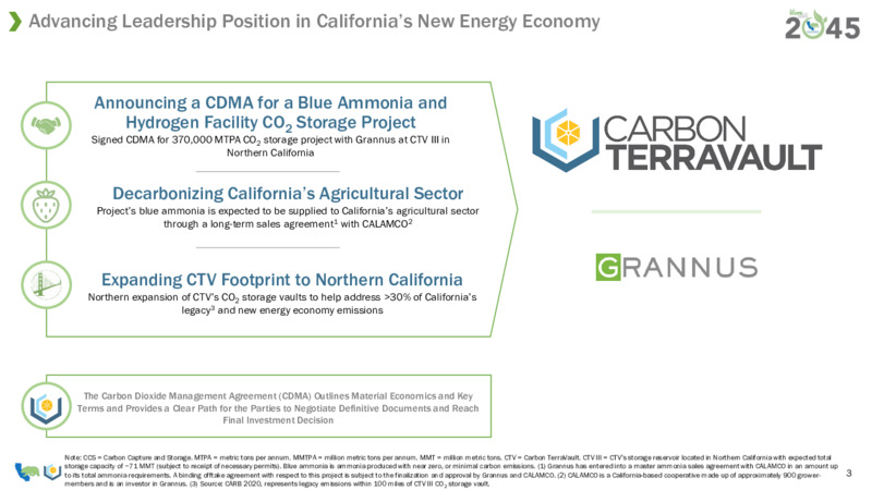 January 2023 Company Presentation – California Resources Corp. – slide 2