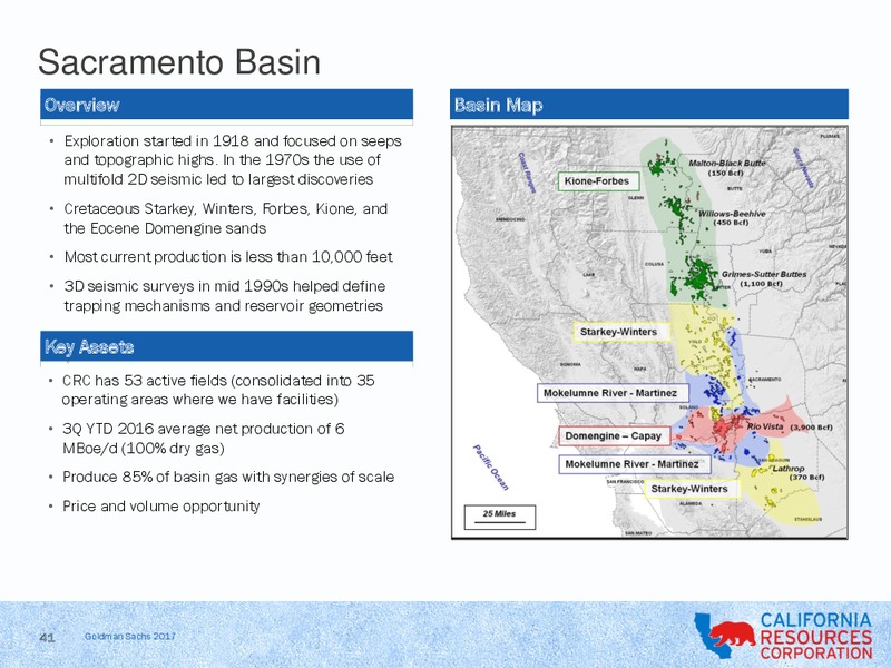 Goldman Sachs  Global Energy Conference 2017 – California Resources Corp. – slide 39
