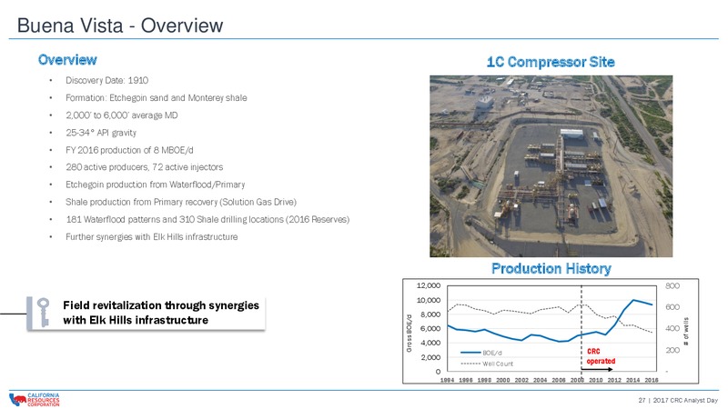CRC 2017 Analyst and Investor Day – California Resources Corp. – slide 26