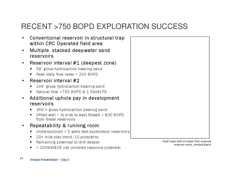 Analyst Day and Site Tour - Bakersfield – California Resources Corp. – slide 13