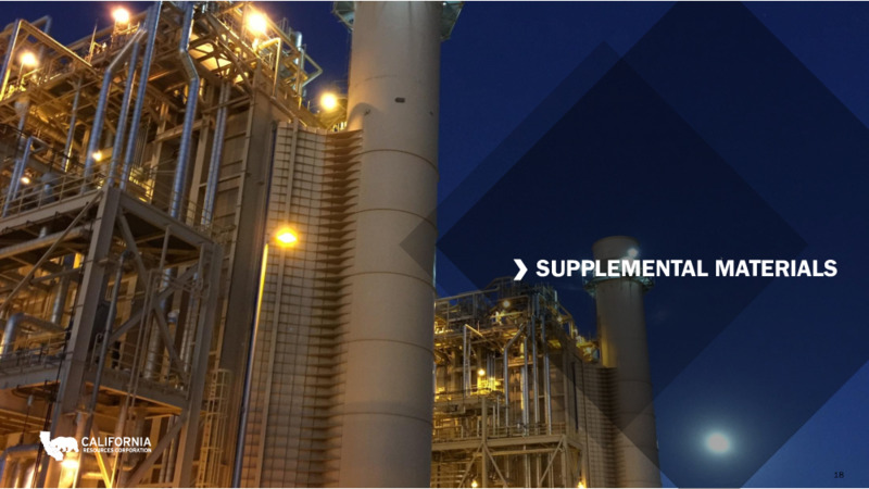 Third Quarter 2021 Earnings Presentation – California Resources Corp. – slide 16