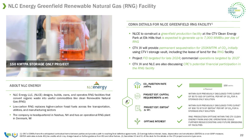 December 2023 Investor Presentation – California Resources Corp. – slide 22