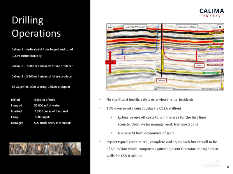 May 2019 Investor Presentation – Calima Energy Inc. – slide 8
