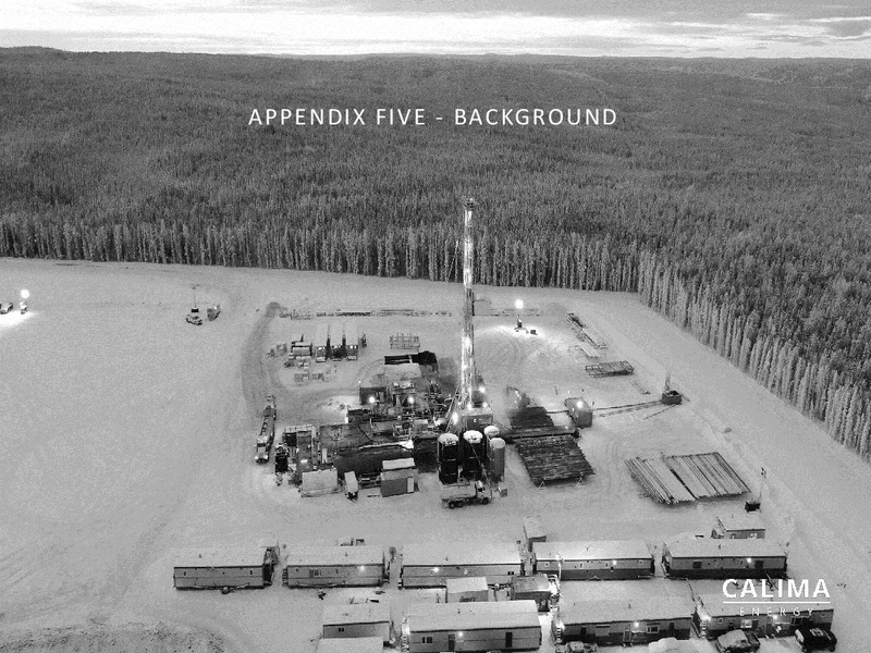 May 2019 Investor Presentation – Calima Energy Inc. – slide 41