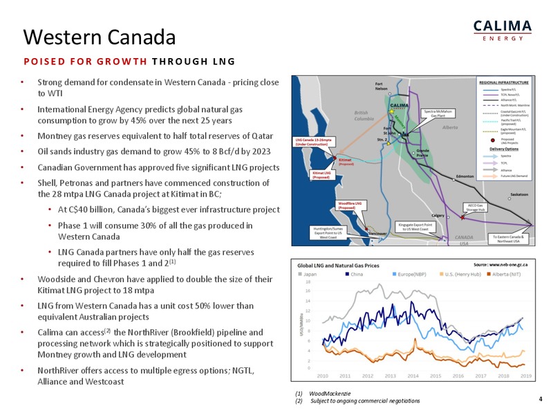 Noosa Conference Investor Presentation – Calima Energy Inc. – slide 4