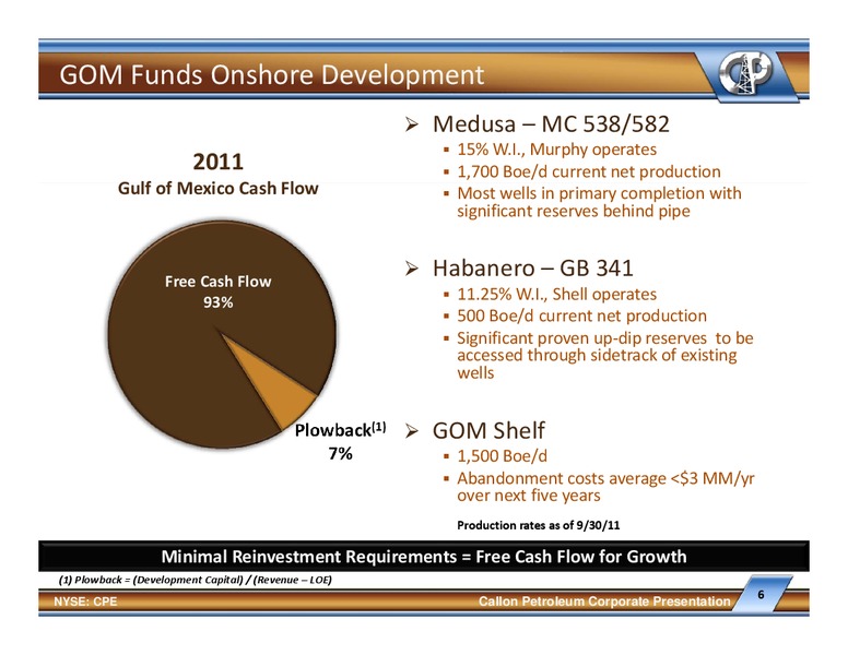 IPAA Oil and Gas Investment Symposium Florida – Callon Petroleum Co. – slide 5