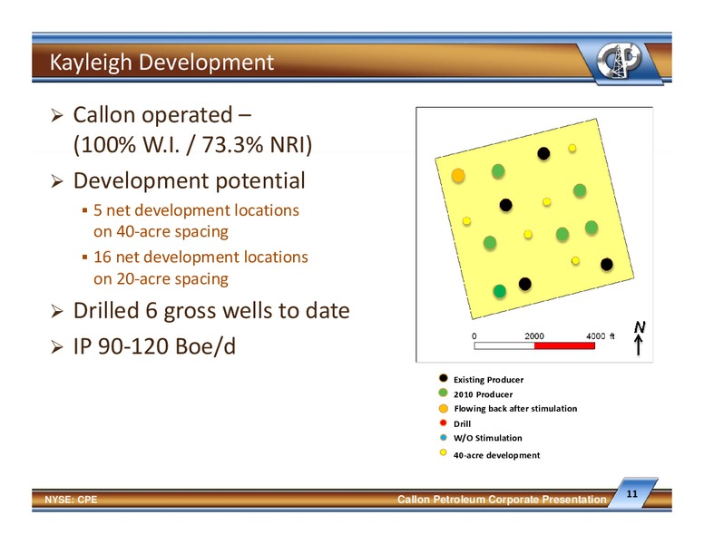 IPAA Oil and Gas Investment Symposium Florida – Callon Petroleum Co. – slide 10
