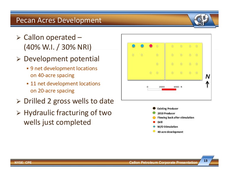 IPAA Oil and Gas Investment Symposium Florida – Callon Petroleum Co. – slide 12