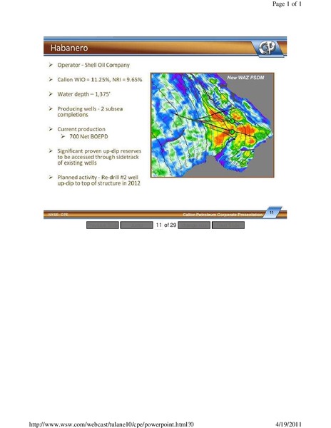 15th Annual Burkenroad Reports Investment Conference – Callon Petroleum Co. – slide 11