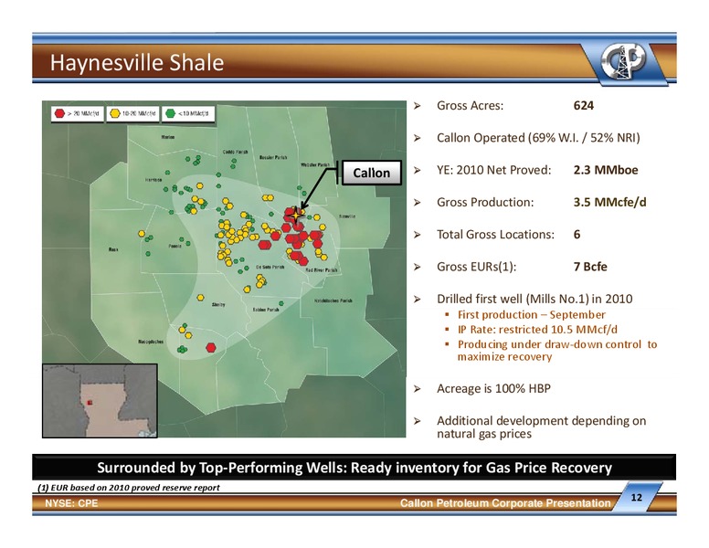 Global Hunter Securities Energy China Metals and Mining Conference – Callon Petroleum Co. – slide 11