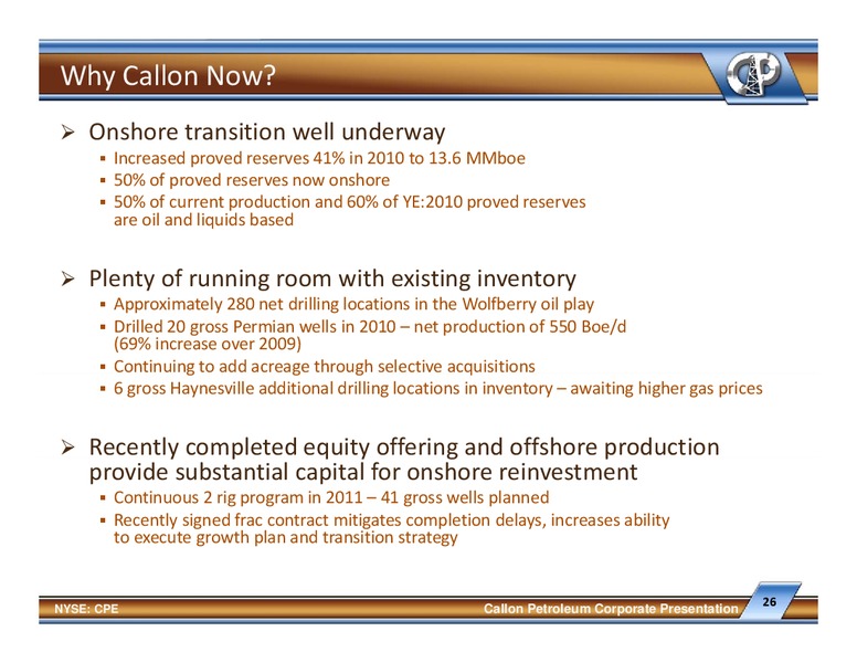 Global Hunter Securities Energy China Metals and Mining Conference – Callon Petroleum Co. – slide 25