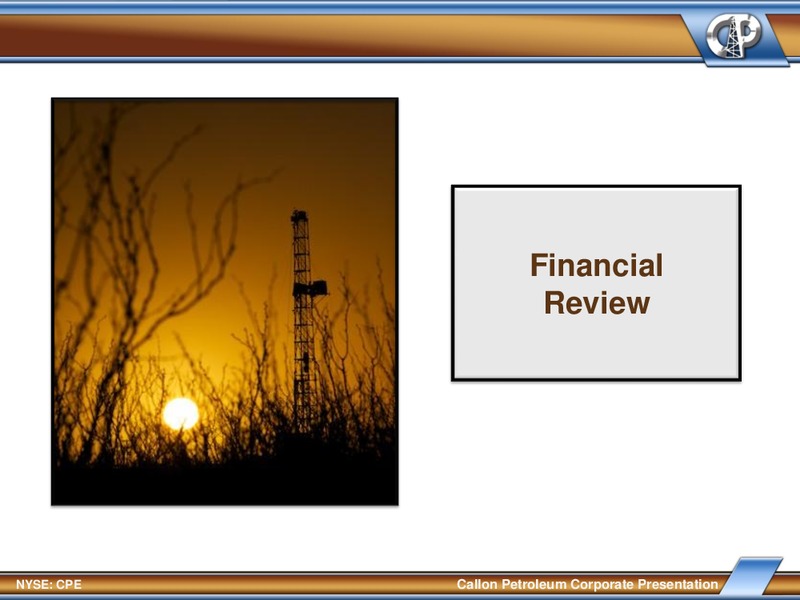EnerComs Oil Gas Conference – Callon Petroleum Co. – slide 16