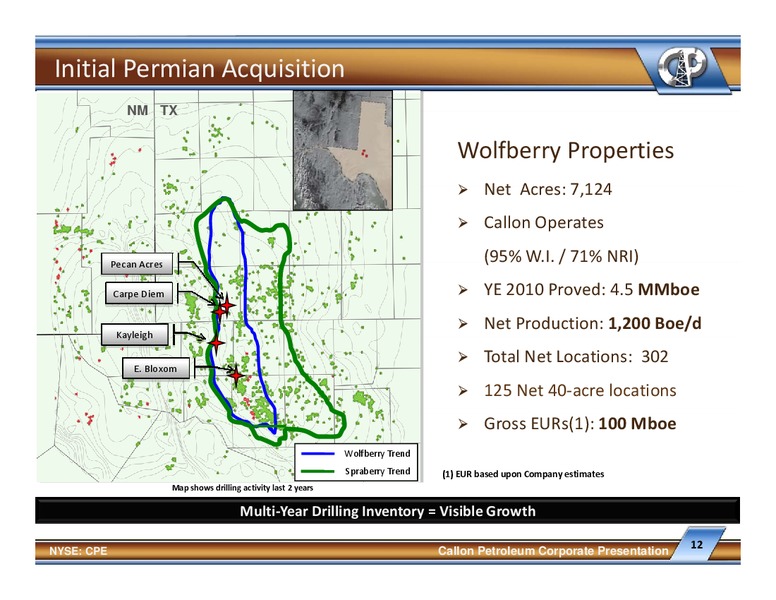 EnerComs Oil Gas Conference – Callon Petroleum Co. – slide 11