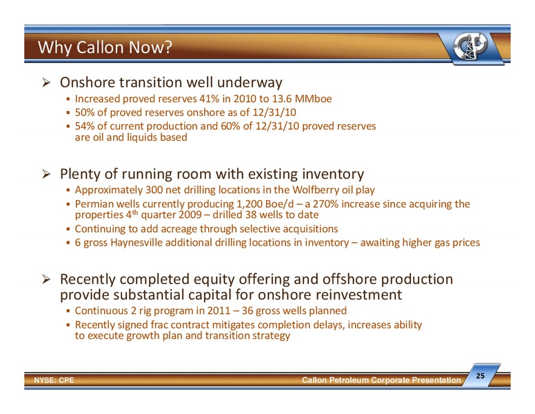 EnerComs Oil Gas Conference – Callon Petroleum Co. – slide 24