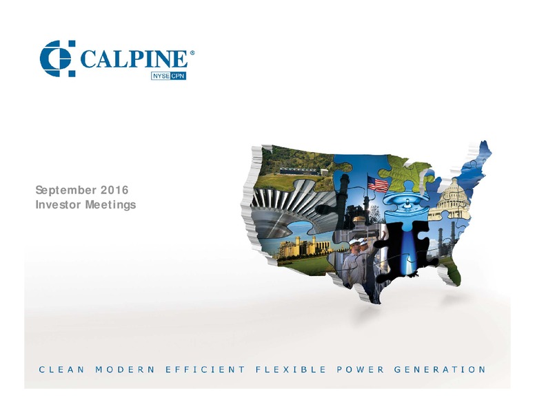 Barclays CEO Energy Power Conference – Calpine Corp. – slide 1