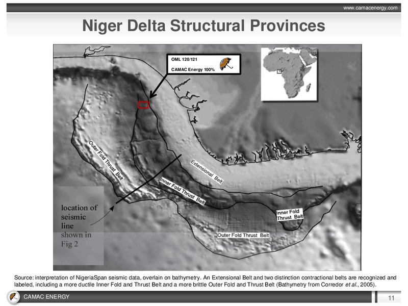 JANUARY 2015 INVESTOR PRESENTATION – Camac Energy – slide 10