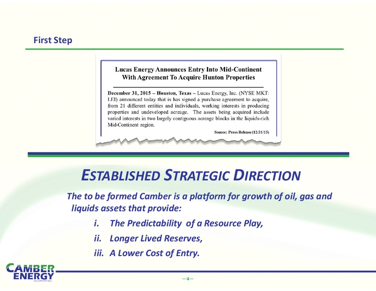 IPAA – Camber Energy Inc. – slide 2