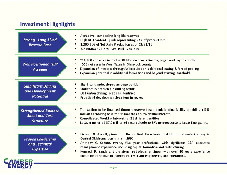 IPAA – Camber Energy Inc. – slide 3
