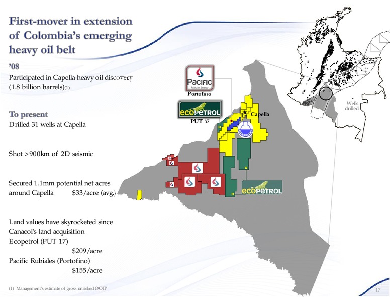 CIBC 2013 ENERGY CONFERENCE – Canacol Energy Ltd. – slide 16
