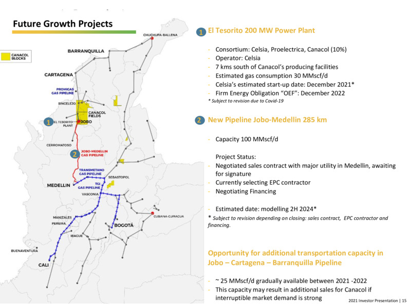May 2021 Corporate Presentation – Canacol Energy Ltd. – slide 15