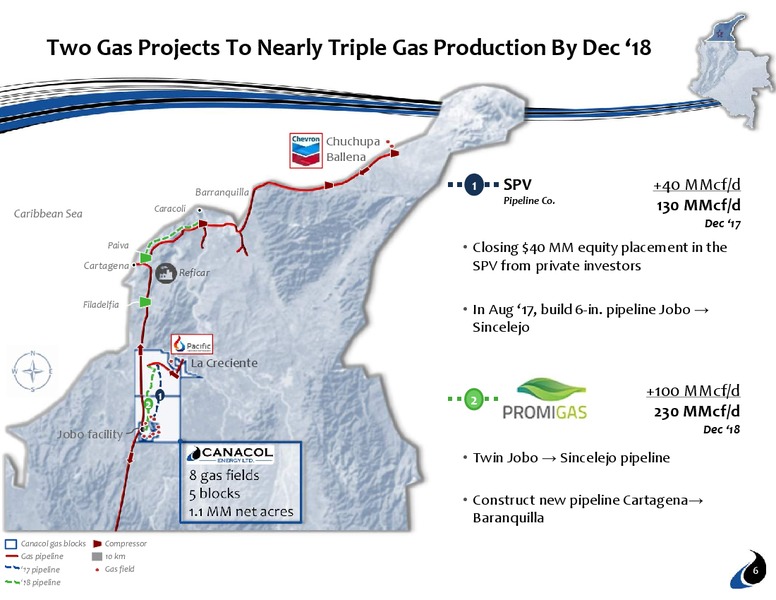 June 2017 Investor Presentation – Canacol Energy Ltd. – slide 6