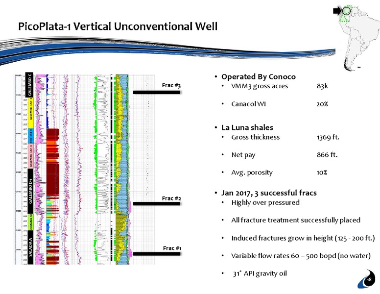September 2017 Corporate Presentation – Canacol Energy Ltd. – slide 16