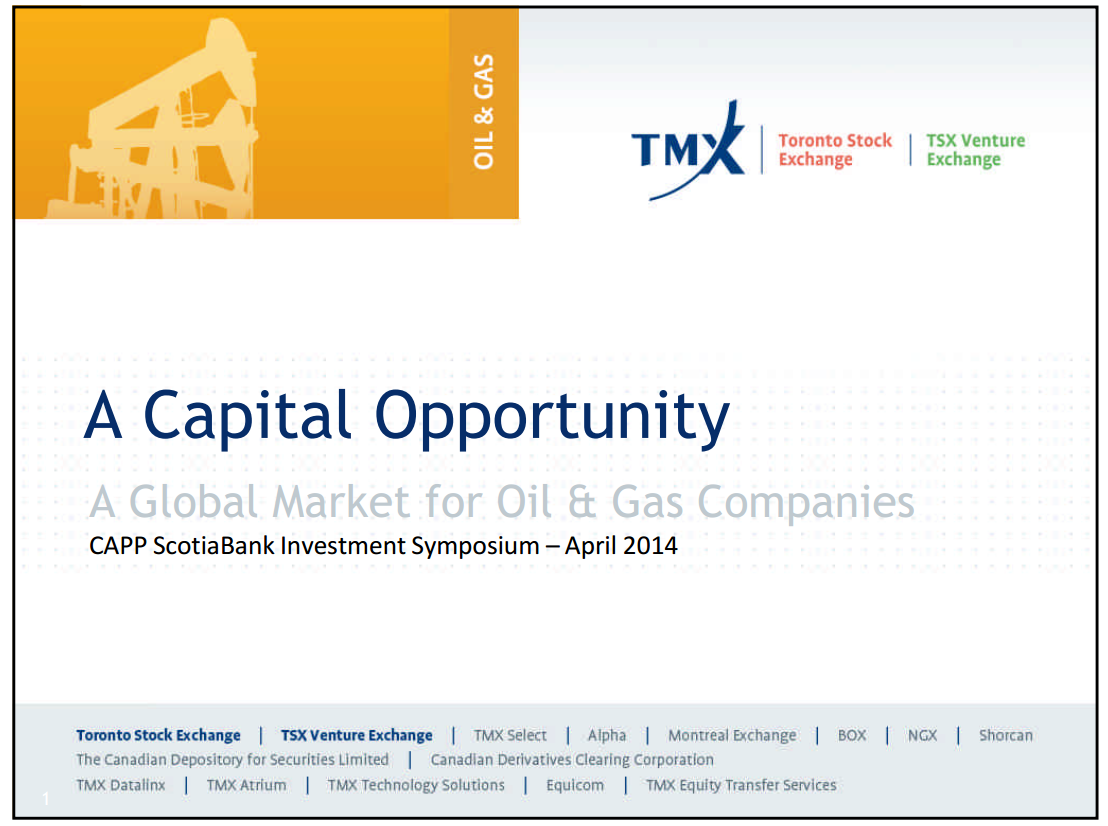 CAPP Scotia Bank Investment Symposium – Canadian Association of Petroleum Producers (CAPP) – slide 1