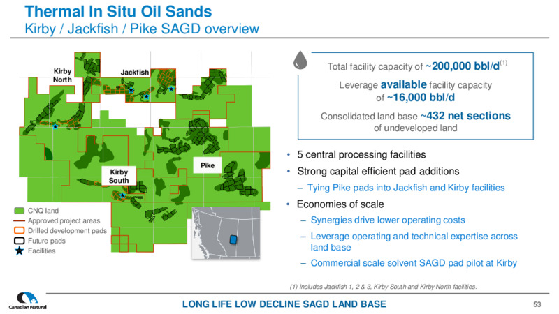 April 2025  CORPORATE PRESENTATION – Canadian Natural Ltd – slide 53
