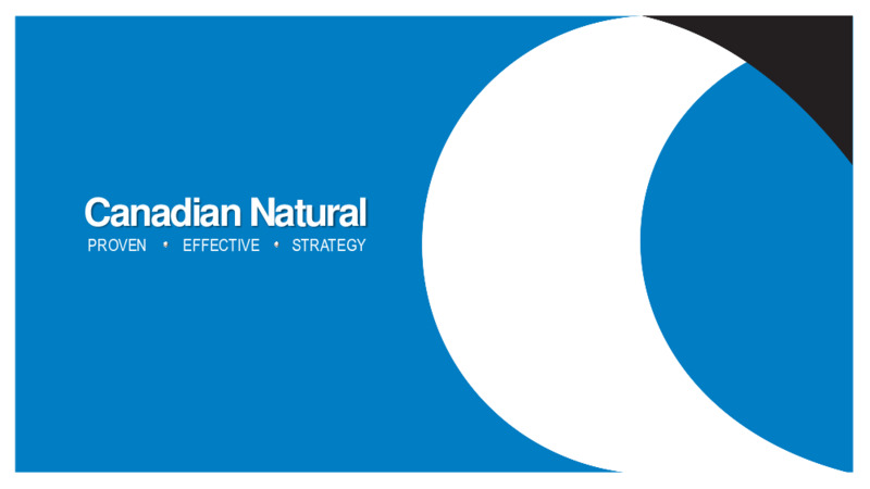First Quarter 2021 Corporate Update – Canadian Natural Ltd – slide 43