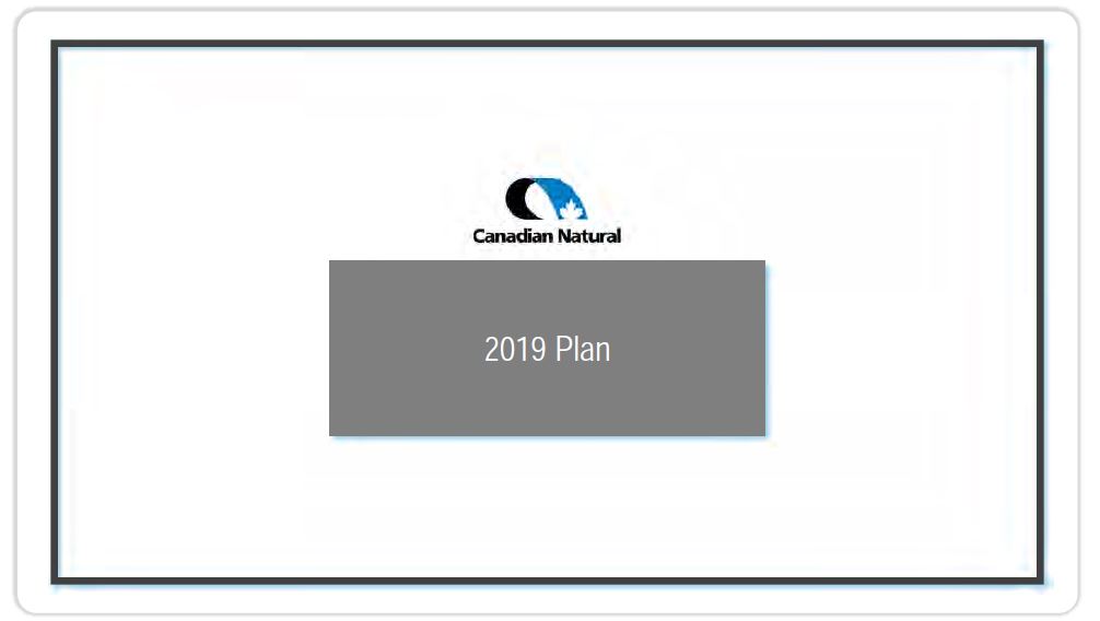 January 2019 Corporate Presentation – Canadian Natural Resources (CNRL) – slide 51