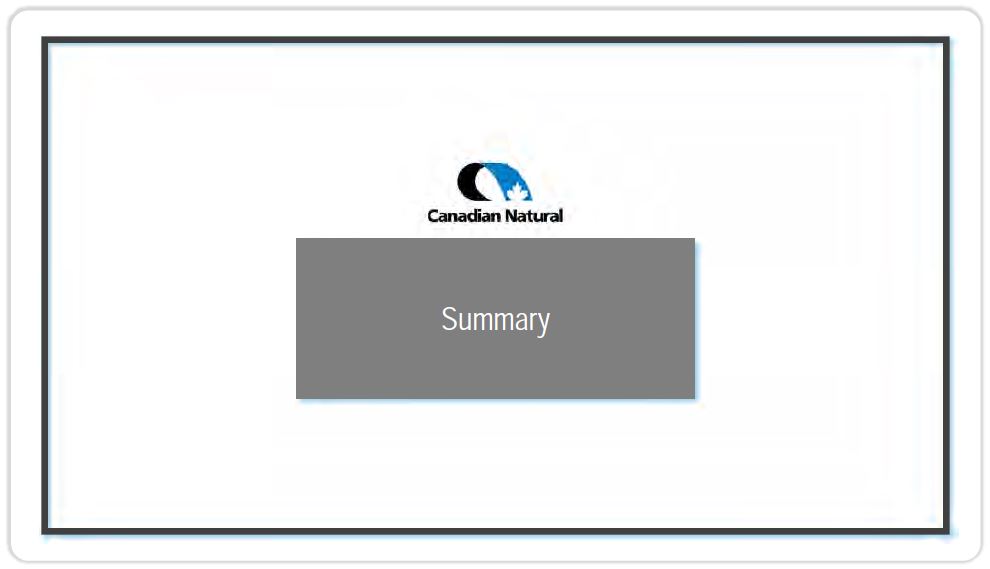 January 2019 Corporate Presentation – Canadian Natural Resources (CNRL) – slide 63
