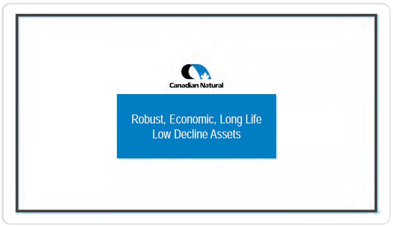 September 2019 Corporate Presentation – Canadian Natural Resources (CNRL) – slide 25