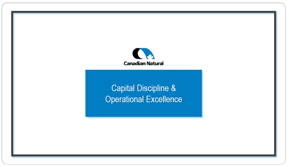 November 2019 Corporate Presentation – Canadian Natural Resources (CNRL) – slide 18