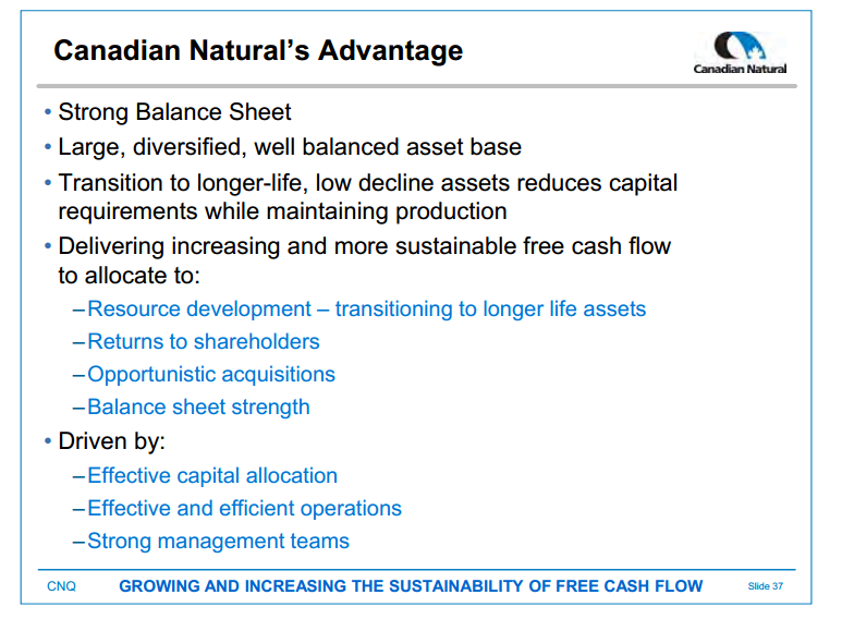 June 2015 Investor Presentation – Canadian Natural Resources Limited (CNRL) – slide 39