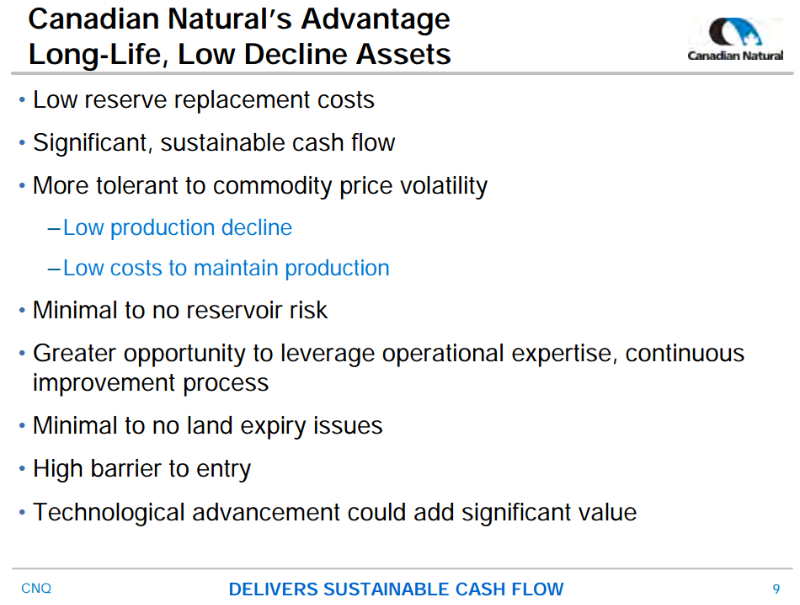 JP Morgan Inaugural Energy Equity Conference – Canadian Natural Resources Limited (CNRL) – slide 9