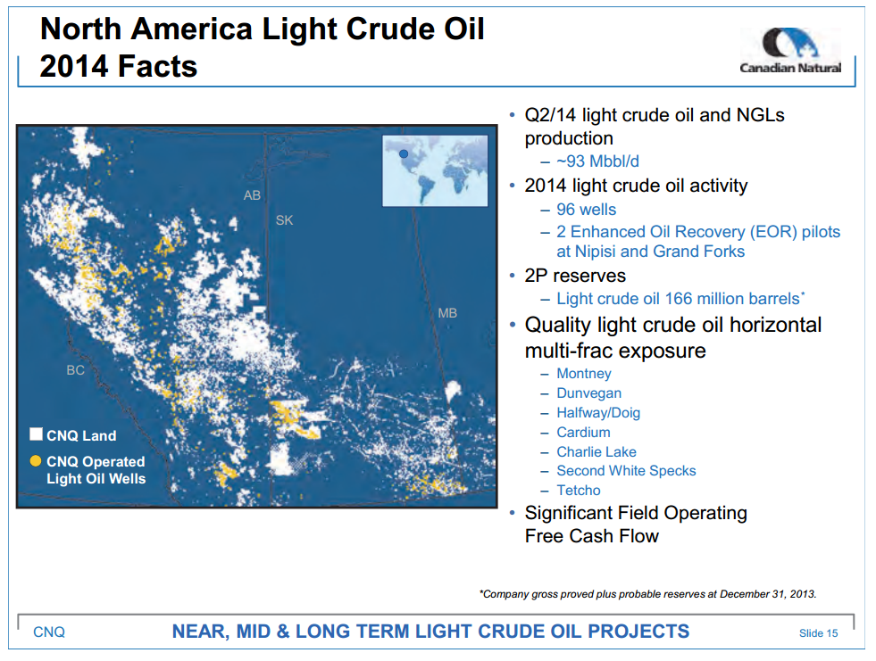 October 2014 Investor Presentation – Canadian Natural Resources Limited (CNRL) – slide 17