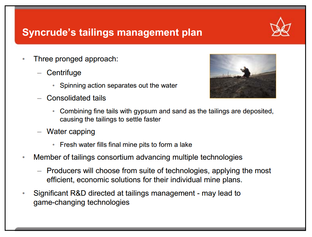 Barclays CEO Energy Power Conference – Canadian Oil Sands Limited – slide 35