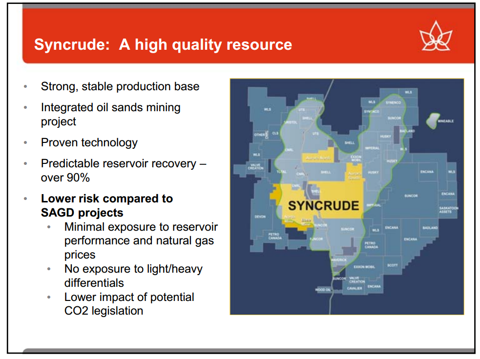 BAML Global Energy Conference – Canadian Oil Sands Limited – slide 3