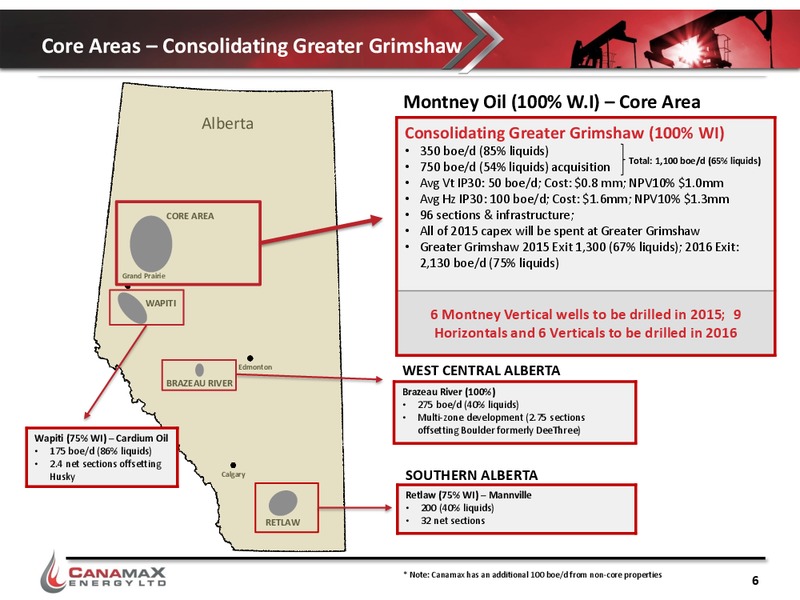 June 2015 Corporate Presentation – Canamax Energy Ltd. – slide 5