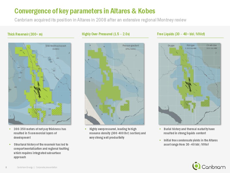 January 2019 Corporate Presentation – Canbriam Energy – slide 8