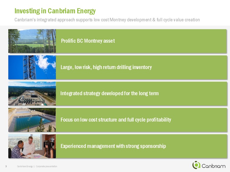 April 2018 Corporate Presentation – Canbriam Energy – slide 2