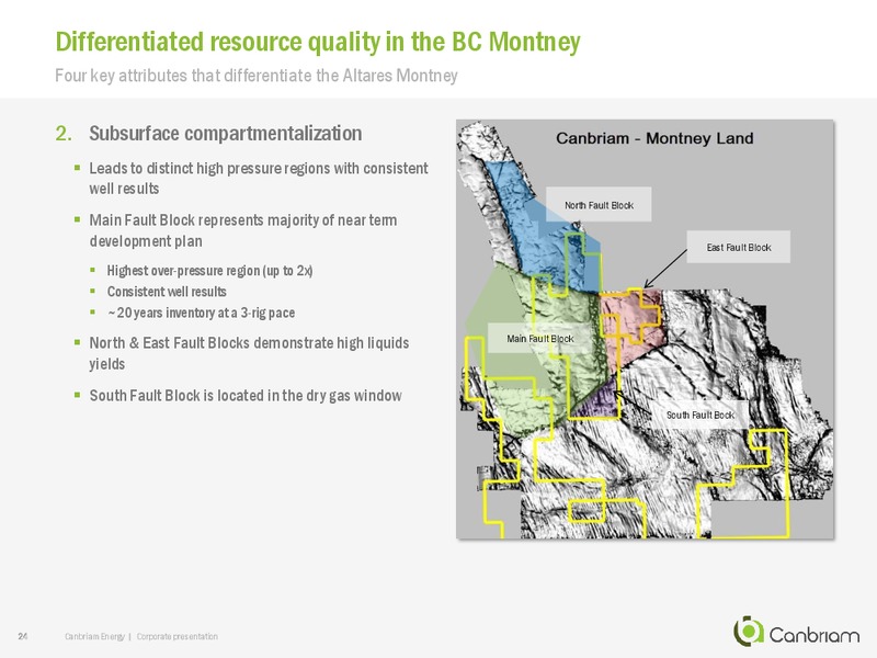 August 2017 Corporate Presentation – Canbriam Energy – slide 24