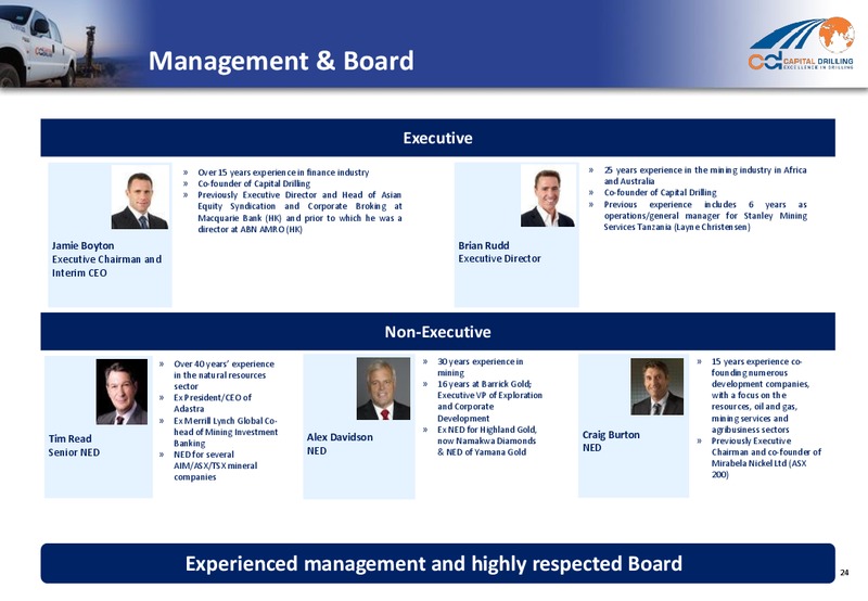 2013 ANNUAL RESULTS – Capital Drilling Ltd – slide 23