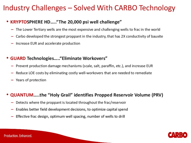 17th Annual Simmons & Company International Energy Conference – Carbo Ceramics Inc. – slide 13